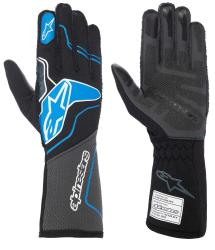 Rukavice ALPINESTARS Tech 1-ZX V3, ierna / modr